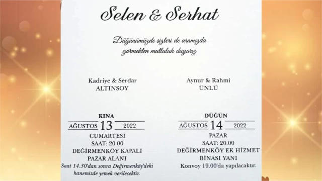 Selen ve Serhat Düğün Töreni (SERDAR ALTINSOY)