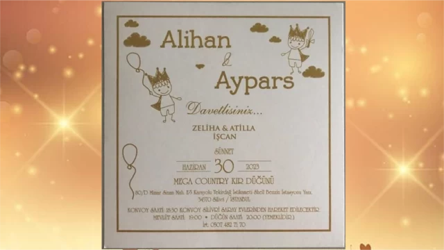 ALİHAN VE AYPARS SÜNNET DÜĞÜNÜ - Zeliha & Atilla İşcan