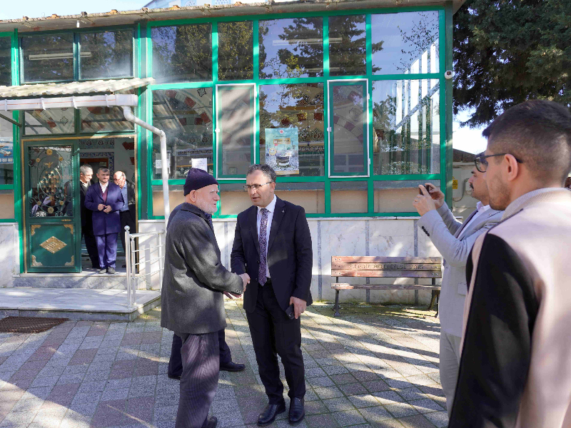 Ak Parti Milletvekili Adayı Av. Mehmet Sarı, seçim çalışmaları için Değirmenköy'de