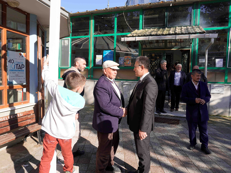 Ak Parti Milletvekili Adayı Av. Mehmet Sarı, seçim çalışmaları için Değirmenköy'de