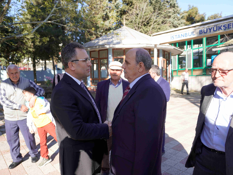 Ak Parti Milletvekili Adayı Av. Mehmet Sarı, seçim çalışmaları için Değirmenköy'de
