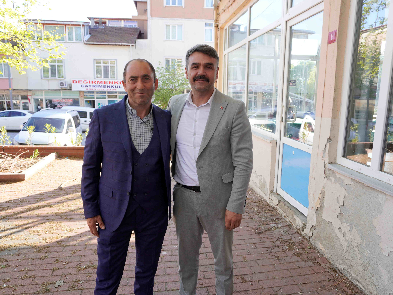 Ak Parti Milletvekili Adayı Av. Mehmet Sarı, seçim çalışmaları için Değirmenköy'de