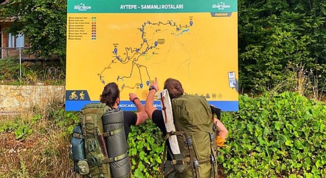 Türkiye’nin en uzun doğa turizmi parkurları Kocaeli’de