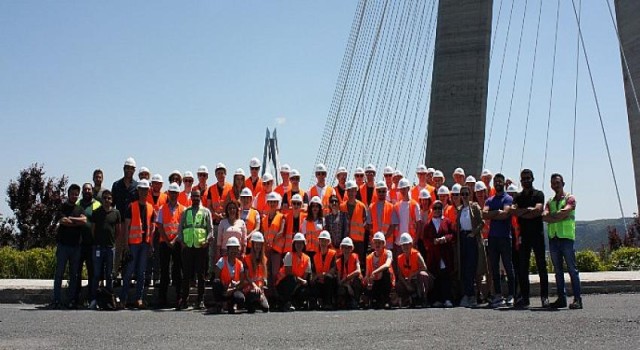 Yavuz Sultan Selim Köprüsü Münih Teknik Üniversitesi öğrencilerini ağırladı