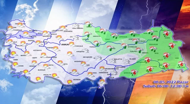 Yurtta bugün hava nasıl olacak?