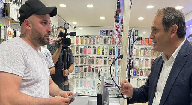 Başkan Keleş Karasu’daki Esnafı Ziyaret Etti: Esnaf CHP İktidarında Refaha Kavuşacak