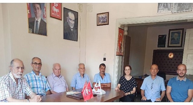 Ödemiş Kent Konseyi Yürütme Kurulu CHP, DP ve HDP İlçe Başkanlıklarını ziyaret etti