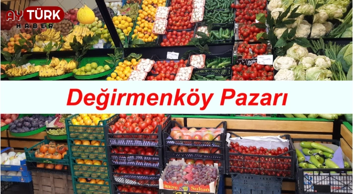Değirmenköy pazarı meyve sebze fiyatları (10/08/2022)