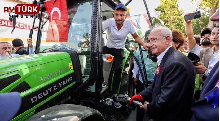 KILIÇDAROĞLU DEĞİRMENKÖY'LÜ ÇİFTÇİLERE MAZOT VE TOHUM DAĞITTI