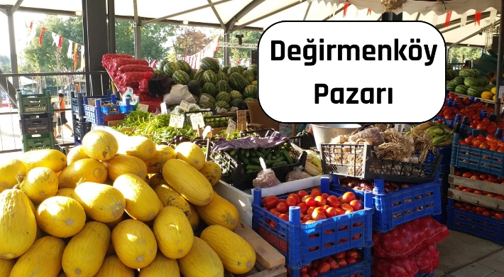 Değirmenköy pazarı meyve sebze fiyatları (19/10/2022)
