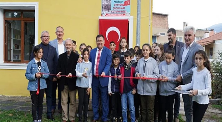 Atatürk Çocukları Kütüphaneleri’nin 49.’Su Milas’ta Açıldı