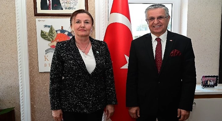 Öner’den Başkan Topaloğlu’na ziyaret