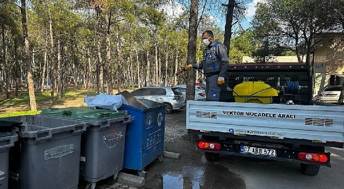 Vektörel mücadele kışın da devam ediyor