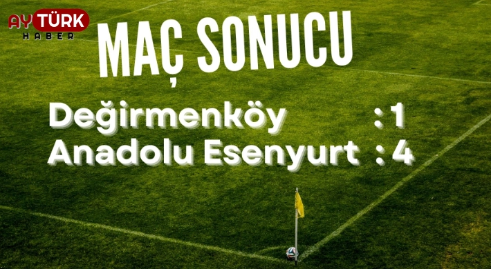 Anadolu Esenyurt Spor'dan 4 gol