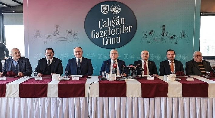 Sivas Belediye Başkanı Hilmi Bilgin Gazeteciler İle Buluştu