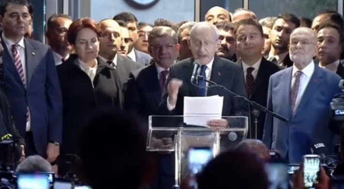 Aday resmen Kılıçdaroğlu