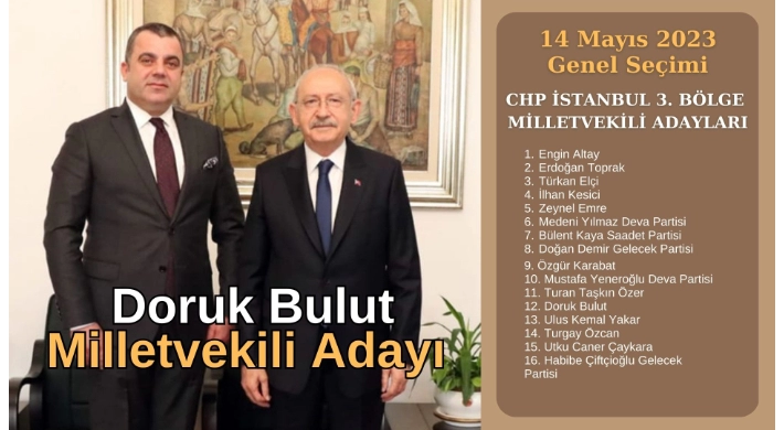 Doruk Bulut Milletvekili Adayı