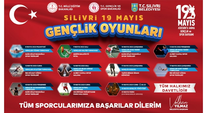 19 MAYIS GENÇLİK YÜRÜYÜŞÜ VE KONSER PROGRAMINA DAVETLİSİNİZ