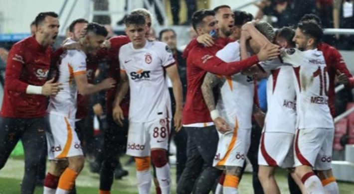 Süper Lig şampiyonu Galatasaray oldu