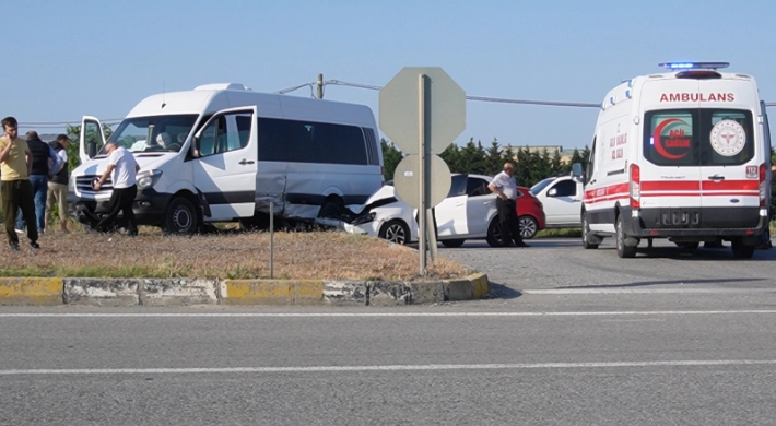 Değirmenköy'de kaza: 1 yaralı