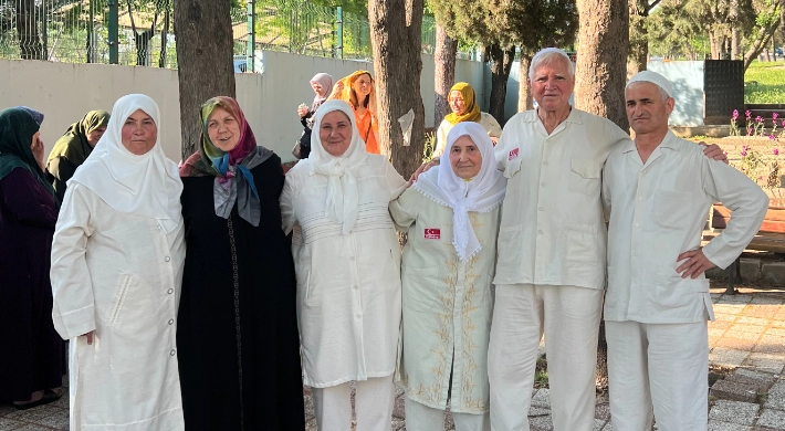 DEĞİRMENKÖY'ÜN HACI ADAYLARI VEDALAŞTI