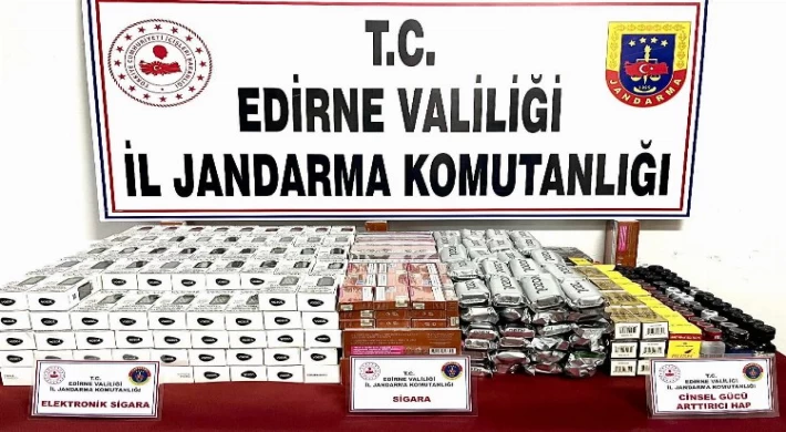 Edirne’de kaçakçılığa büyük darbe