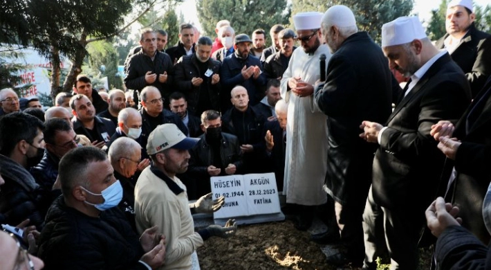 Başkan Akgün’ün ağabeyi son yolculuğuna uğurlandı