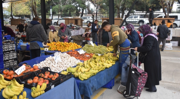 Değirmenköy Pazarı meyve ve sebze fiyatları (17.01.2024)