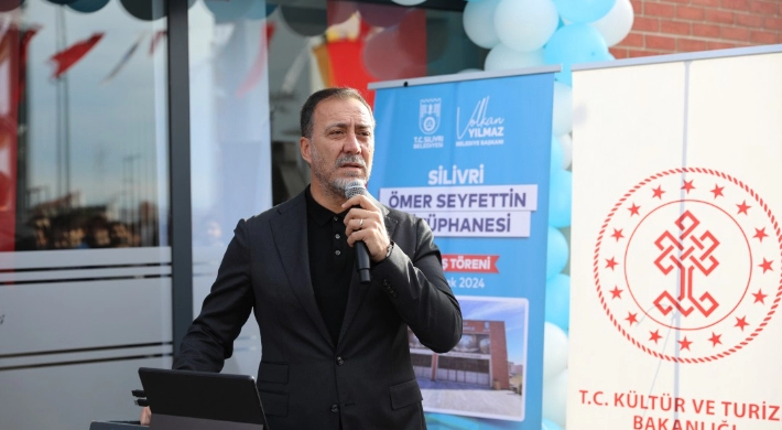 YILMAZ'DAN BİR ESER DAHA: ÖMER SEYFETTİN KÜTÜPHANESİ HİZMETE AÇILDI