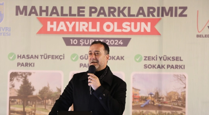 BAŞKAN YILMAZ ALİBEY MAHALLESİ'NDE 3 PARKI BİRDEN AÇTI