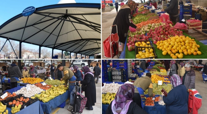 Değirmenköy Pazarı meyve ve sebze fiyatları (14.2.2024)