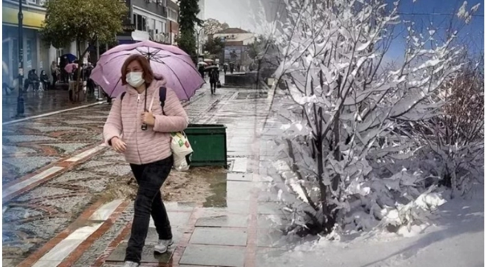 Doğu'ya kar, Marmara'ya kuvvetli yağış uyarısı