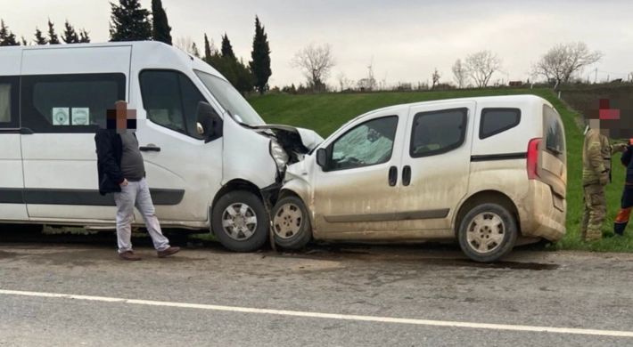 Silivri, Değirmenköy'de trafik kazası