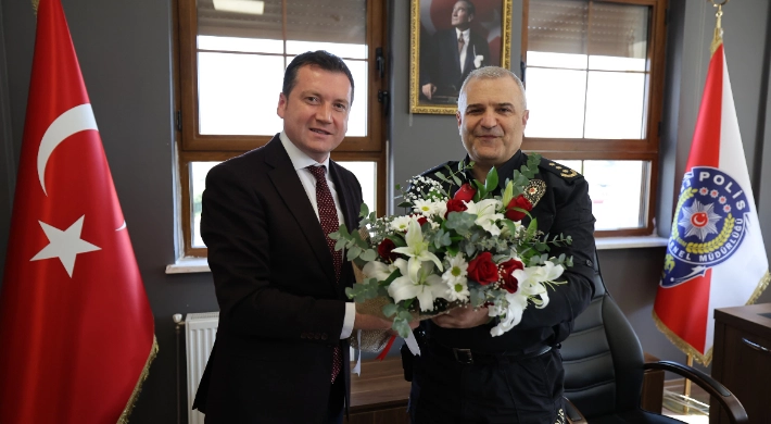 Silivri Belediye Başkanı Balcıoğlu’ndan İlçe Emniyet Müdürlüğüne Ziyaret