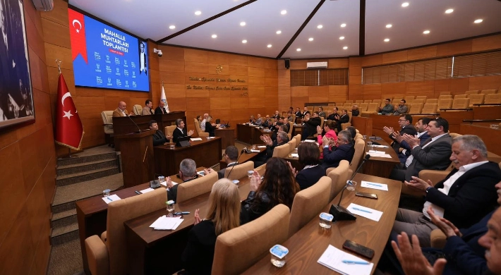 Silivri Belediye Başkanı Bora Balcıoğlu, Muhtarlarla Bir Araya Geldi