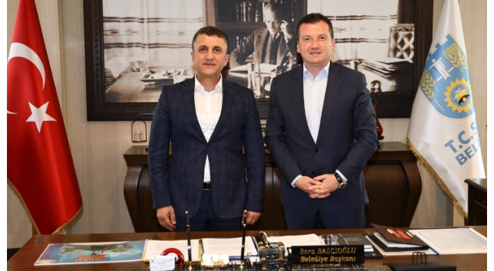 Başkan Balcıoğlu, Cumhuriyet Başsavcısı Nihat Demir'i Ağırladı