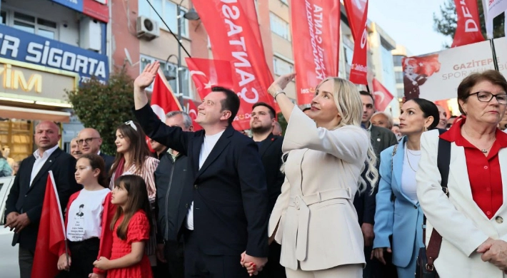 Başkan Balcıoğlu, Gençlik Yürüyüşüne katıldı