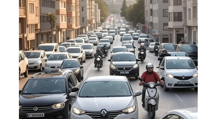 210 bin 295 taşıt daha trafiğe eklendi... Mayıs’ta motosiklet ve otomobil öne çıktı