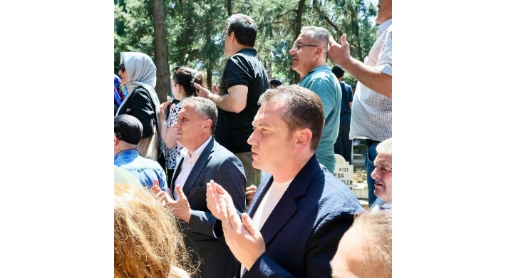 Başkan Balcıoğlu, Ferdi Zeyrek'in cenaze törenine katıldı