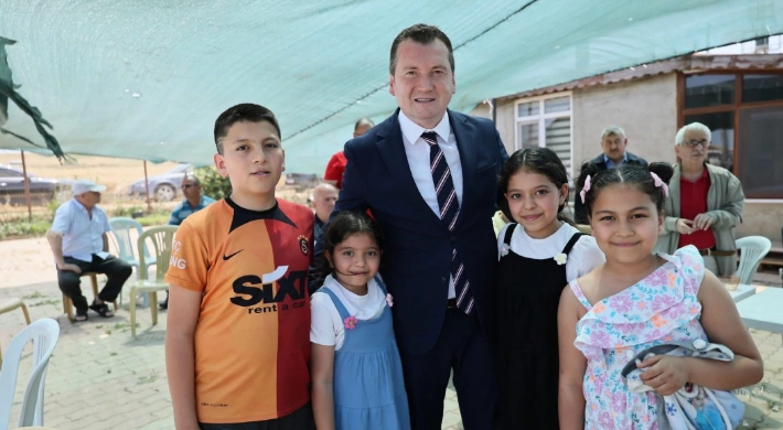 Başkan Balcıoğlu, Kurban Bayramı’nda Köylerde Vatandaşlarla Bayramlaştı