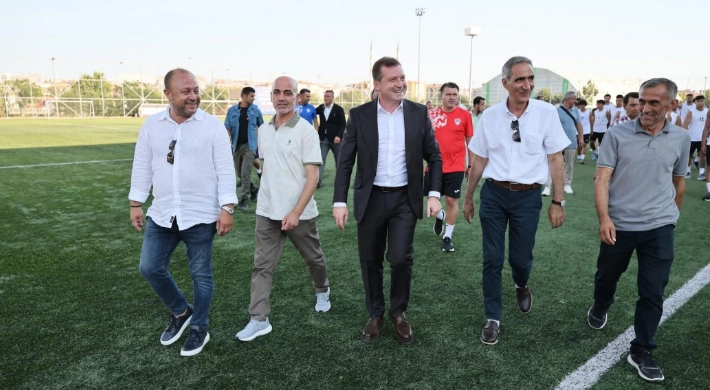 Başkan Balcıoğlu, Yeni Sezon İçin Sahaya İnen Silivrispor’u Ziyaret Etti