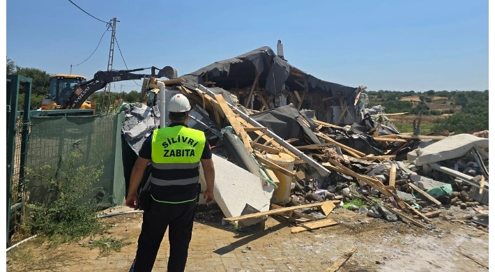 Silivri Belediyesi’nden Değirmenköy’de Kaçak Yapılaşmaya Müdahale