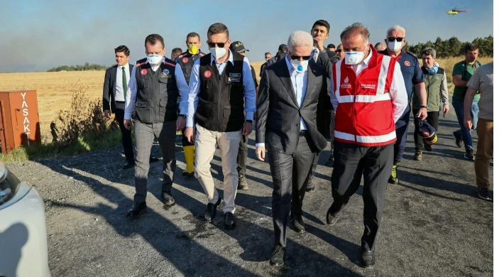 Silivri’de yangın kontrol altına alındı
