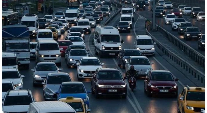 Trafiğe kayıtlı araç 32,3 milyona ulaştı... Motosikletler zirvede