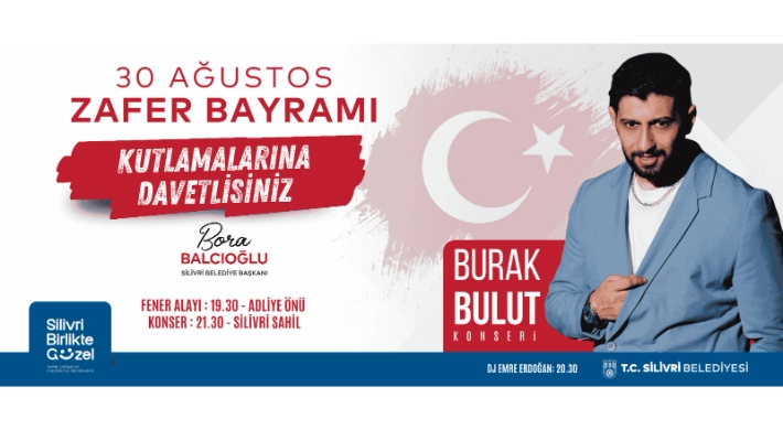 Silivri Belediyesi 30 Ağustos Zafer Bayramı etkinlikleri düzenliyor