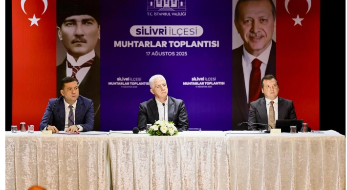 Silivri'de Muhtarlar Toplantısı yapıldı