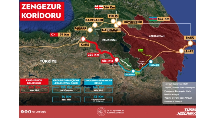 Zengezur Koridoru’nda tarihi adım