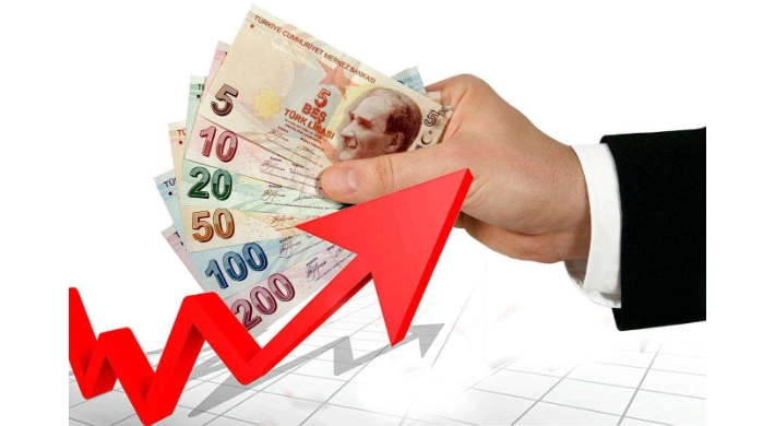 2024’te gayrisafi hasıla yüzde 64,3 arttı