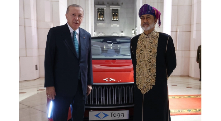 Bir Togg da Umman Sultanı’na