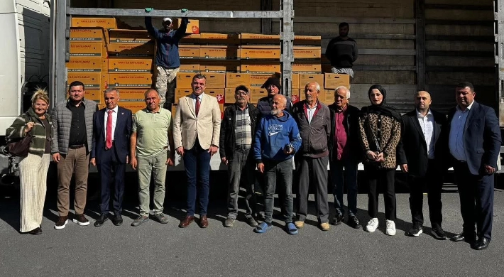 Değirmenköy ve Müjdat Gürsu Stadı Yanı’nda Çiftçilere 100.800 Adet Fide Dağıtıldı